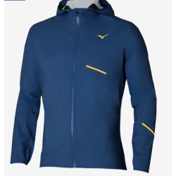 Mizuno Waterproof 20k er jacket bleue