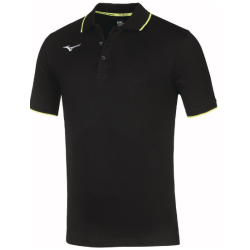 Mizuno Polo (M) black/yellow