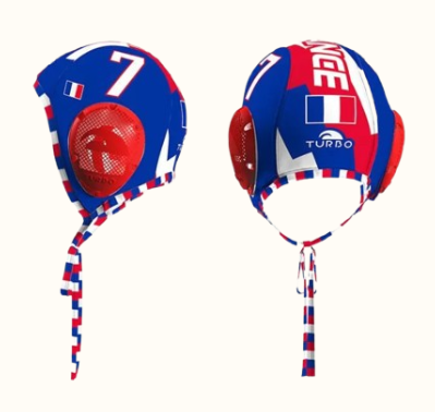 Bonnets water polo personnalisés Personnalisation de bonnets de water polo